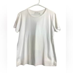 Eddie Bauer NWOT short sleeve, bright white T-shirt, 100% cotton